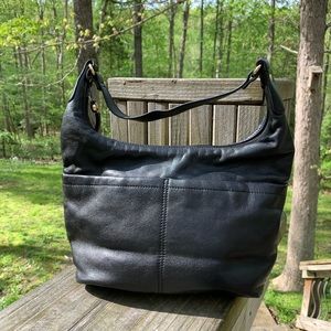 Etienne Aigner little black shoulder bag.